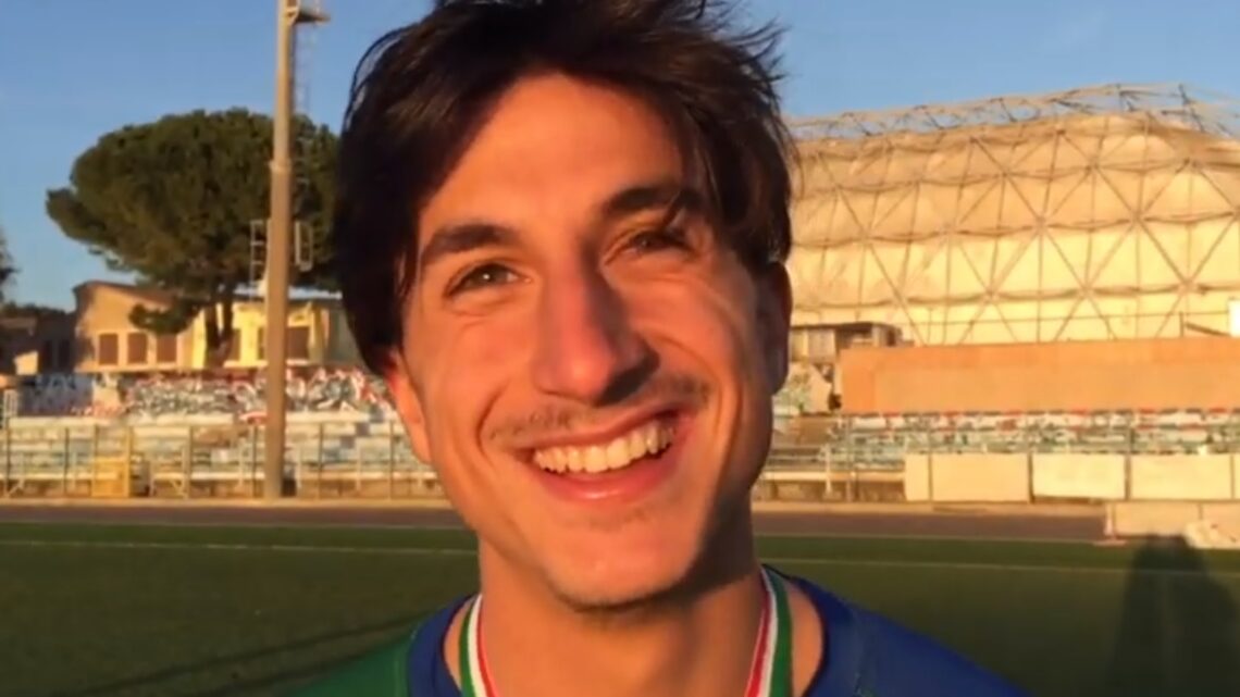 ROCCO GUAZZARONI IN MAGLIA BIANCOROSSA
