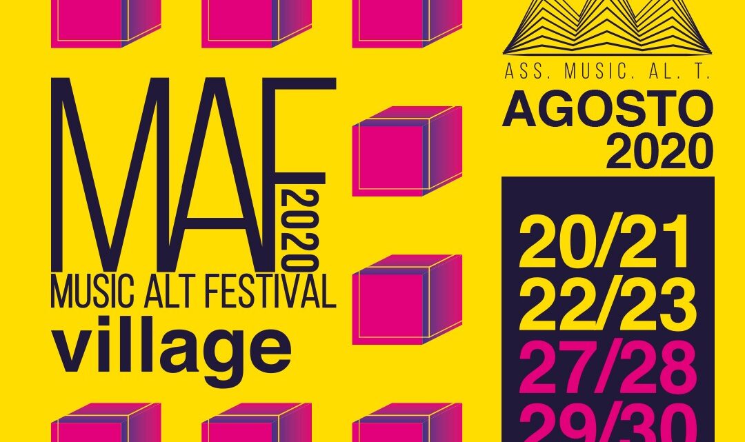 MAFVILLAGE 2020  PROGRAMMA