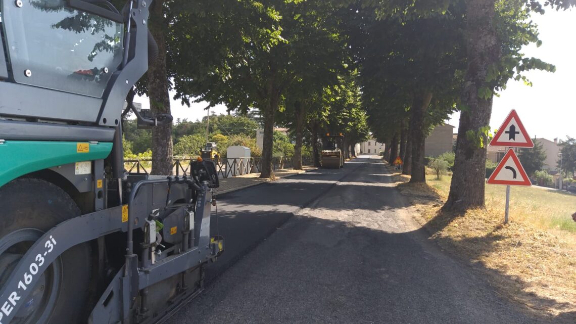 PROVINCIA, VIABILITÀ: CHIUSO INTERVENTO SU SP 56 SFERRACAVALLO DI ORVIETO; LUNEDÌ TERMINA ANCHE QUELLO SU SP 12 BAGNORESE