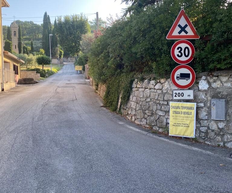 PIANO STRADE ANAS  DI 12 MILIONI PER ASSISI  AL VIA INDAGINI E RILIEVI  SULLA VIABILITÀ COMUNALE