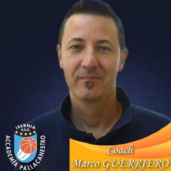 UFFICIALE, MARCO GUERRIERO ENTRA NELLO STAFF TECNICO DELL’ACCADEMIA PALLACANESTRO ISERNIA