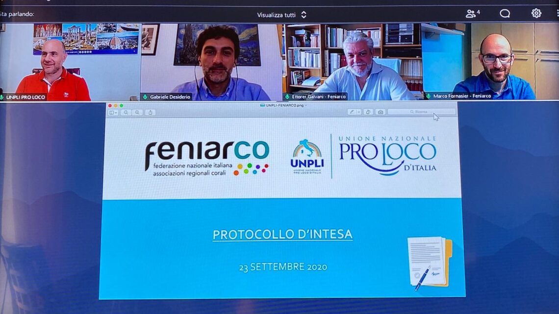 UNPLI E FENIARCO SIGLANO INTESA PER PROMOZIONE VALORI CULTURALI E TRADIZIONE POPOLARE DEI TERRITORI