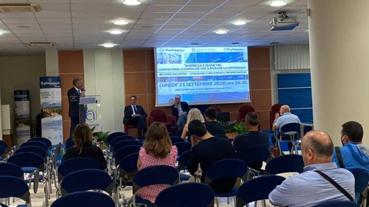 PERCORSO FORMATIVO DI EDUCAZIONE FINANZIARIA: “IMPRESA E BANCHE: CONOSCERSI, COOPERARE PER SUPERARE LA DIFFIDENZA”