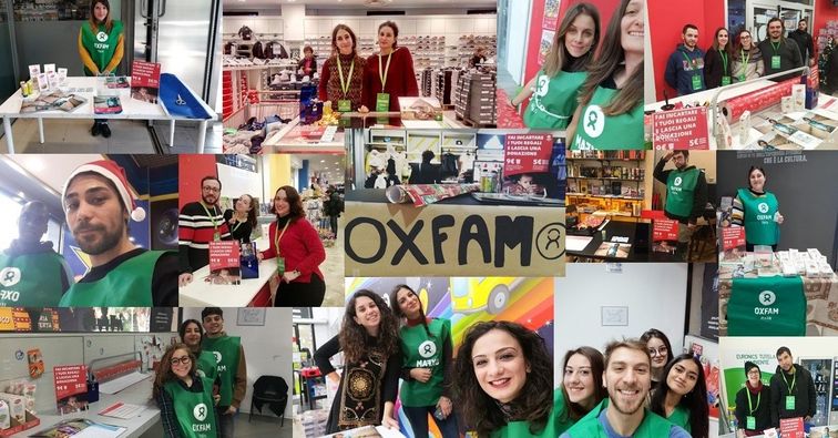 “INCARTA IL PRESENTE, REGALA UN FUTURO”  OXFAM CERCA VOLONTARI SU TERNI 