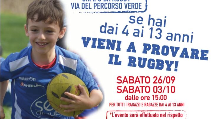 AAA CERCASI NUOVI TALENTI: AL RUGBY PERUGIA È TEMPO DI OPEN DAY