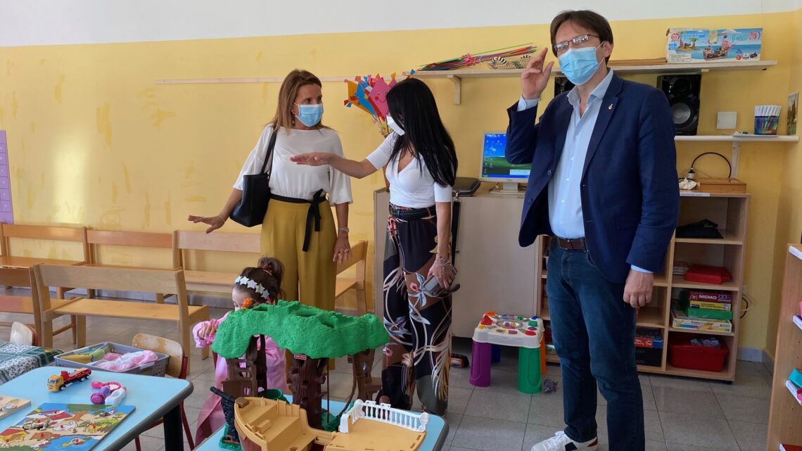 RIAPERTE LE SCUOLE: VISITA DEL SINDACO PROIETTI  E DELL’ASSESSORE PETTIROSSI IN VARI ISTITUTI:  “E’ LA SFIDA DELLA RIPARTENZA, VERSO LA NORMALITA’”