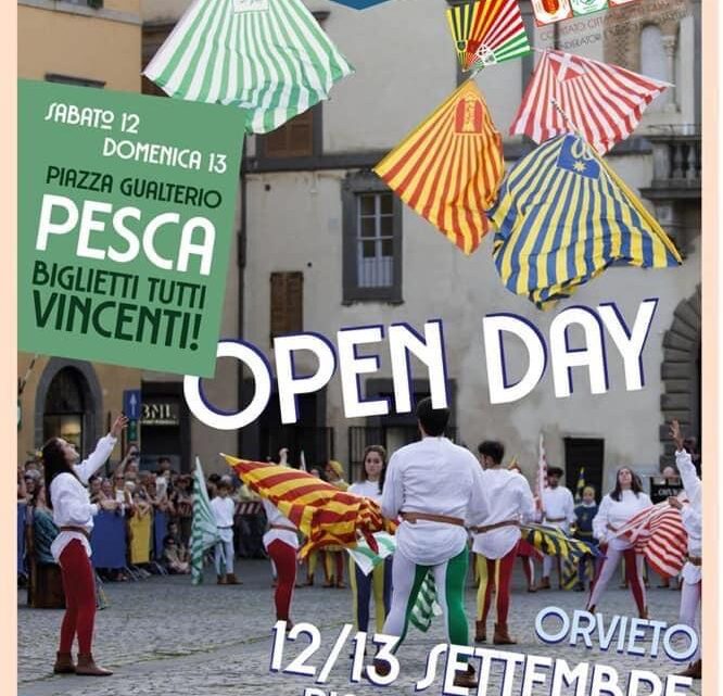 “OPEN DAY” GRUPPO SBANDIERATORI E MUSICI DI ORVIETO