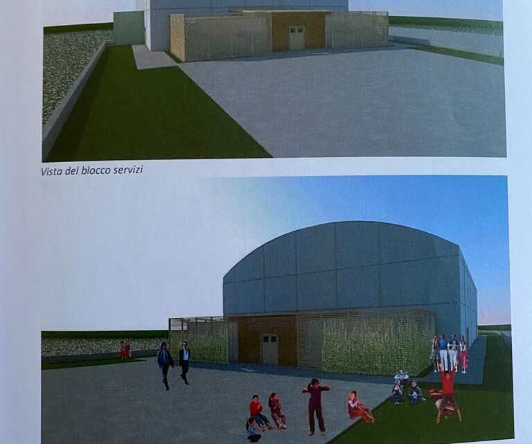 UNA NUOVA TENDOSTRUTTURA A SANTA MARIA DEGLI ANGELI PER TUTTE LE SOCIETÀ SPORTIVE