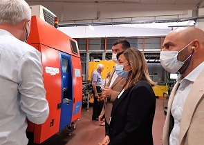 PRESIDENTE TESEI AVVIA PROGRAMMA VISITE AD AZIENDE UMBRE, PRIMA TAPPA OGGI ALLA VETRERIA COOPERATIVA PIEGARESE