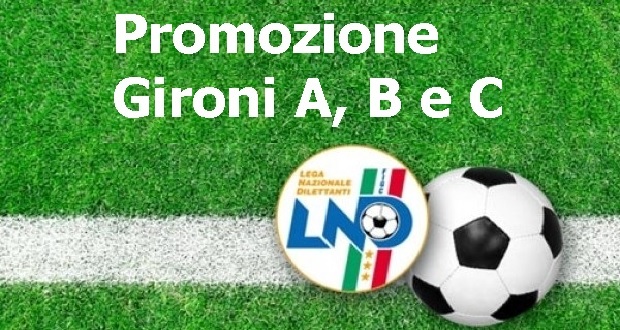 I 3 GIRONI UFFICIALI DELLA PROMOZIONE 2020-2021