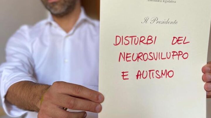 SANITÀ: “ENTRO DICEMBRE UNA LEGGE REGIONALE SU AUTISMO E DISTURBI DEL NEUROSVILUPPO” – APPELLO DEL PRESIDENTE SQUARTA A TUTTE LE FORZE POLITICHE