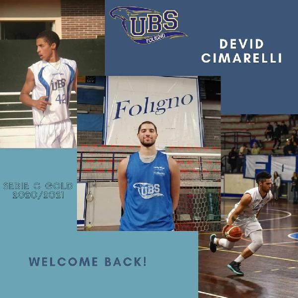 UFFICIALE, LA LUCKY WIND FOLIGNO CHIUDE IL MERCATO CON L’ARRIVO DI DEVID CIMARELLI