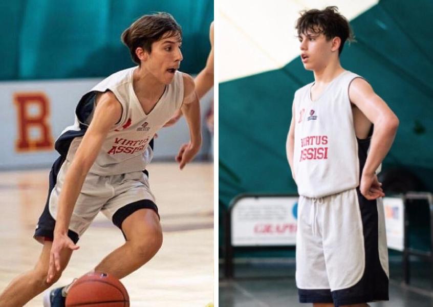 LA VIRTUS ASSISI CEDE DUE GIOVANI TALENTI ALLA VIS 2008 FERRARA ED ALLA JANUS FABRIANO