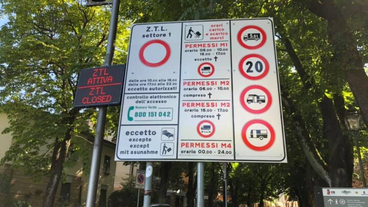 TRANSITO NELLA ZTL / SETTORE 1 (PIAZZA CAHEN – TEATRO MANCINELLI) PROROGATO AL 30 APRILE
