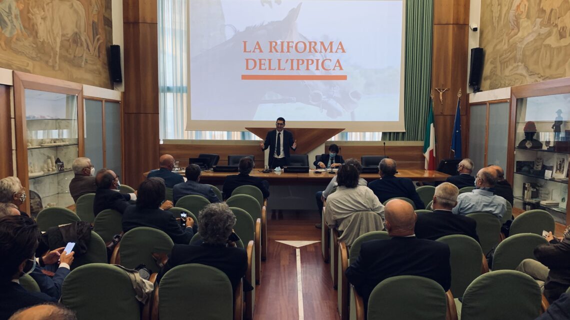 L’IPPICA AGLI IPPICI CON UNA NUOVA CASA, LA RIFORMA TARGATA L’ABBATE