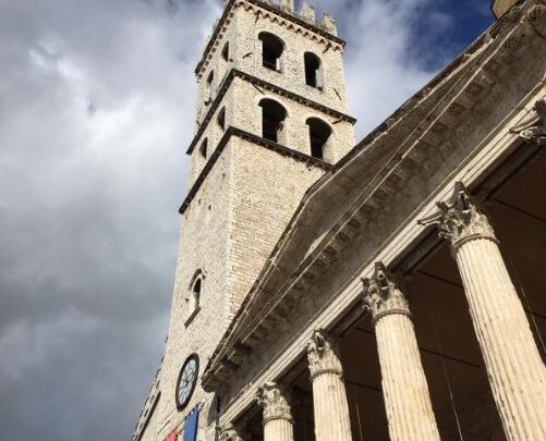 SOPRALLUOGO ALLA TORRE DEL POPOLO  ENTRO IL MESE IL VIA AI LAVORI  CON UN INVESTIMENTO DI 348 MILA EURO FINANZIATI DA FONDAZIONE CASSA DI RISPARMIO DI PERUGIA