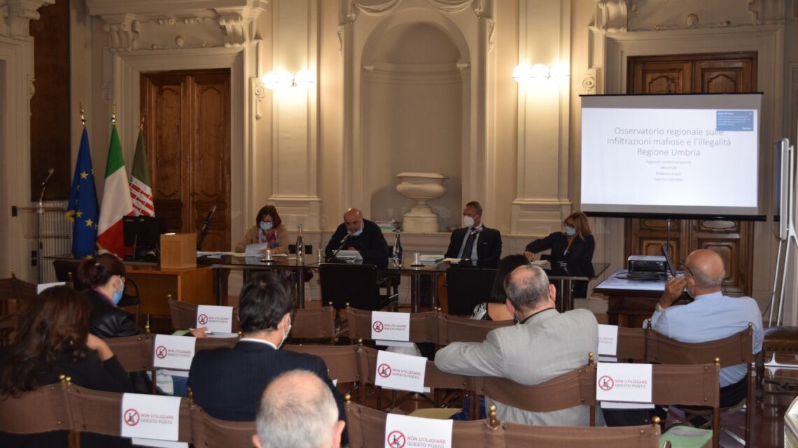 SICUREZZA: INSEDIATO STAMANI L’OSSERVATORIO REGIONALE SULLA CRIMINALITÀ ORGANIZZATA – ELETTO PRESIDENTE WALTER CARDINALI