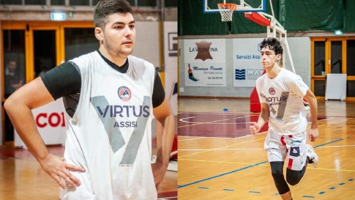 VIRTUS ASSISI, PARLANO I GIOIELLI DI CASA FABRIZIO FONDACCI E GIACOMO CAPEZZALI