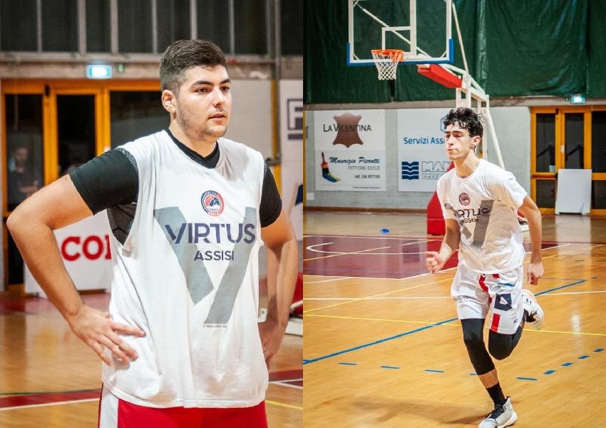 VIRTUS ASSISI, PARLANO I GIOIELLI DI CASA FABRIZIO FONDACCI E GIACOMO CAPEZZALI