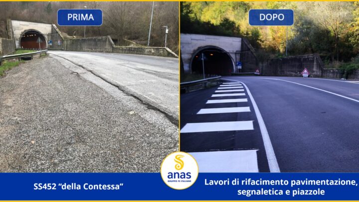 UMBRIA, ANAS: LAVORI ALL’USCITA “ASSISI/FOLIGNO” SULLA E45 A COLLESTRADA (PERUGIA)