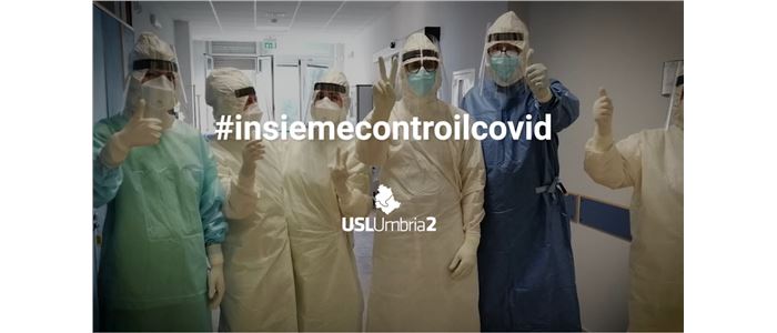 #INSIEME CONTRO IL COVID. CAMPAGNA DI COMUNICAZIONE PROMOSSA DA REGIONE UMBRIA E AZIENDA USL UMBRIA 2