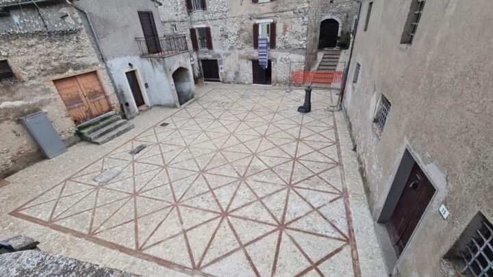 LUGNANO IN TEVERINA, TERMINATI LAVORI RIQUALIFICAZIONE PIAZZETTA ANTICA CONTRADA LOIA