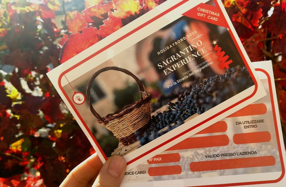 A NATALE SI ESALTA LA FILIERA LOCALE CON LA ‘CHRISTMAS GIFT CARD-SAGRANTINO EXPERIENCE’