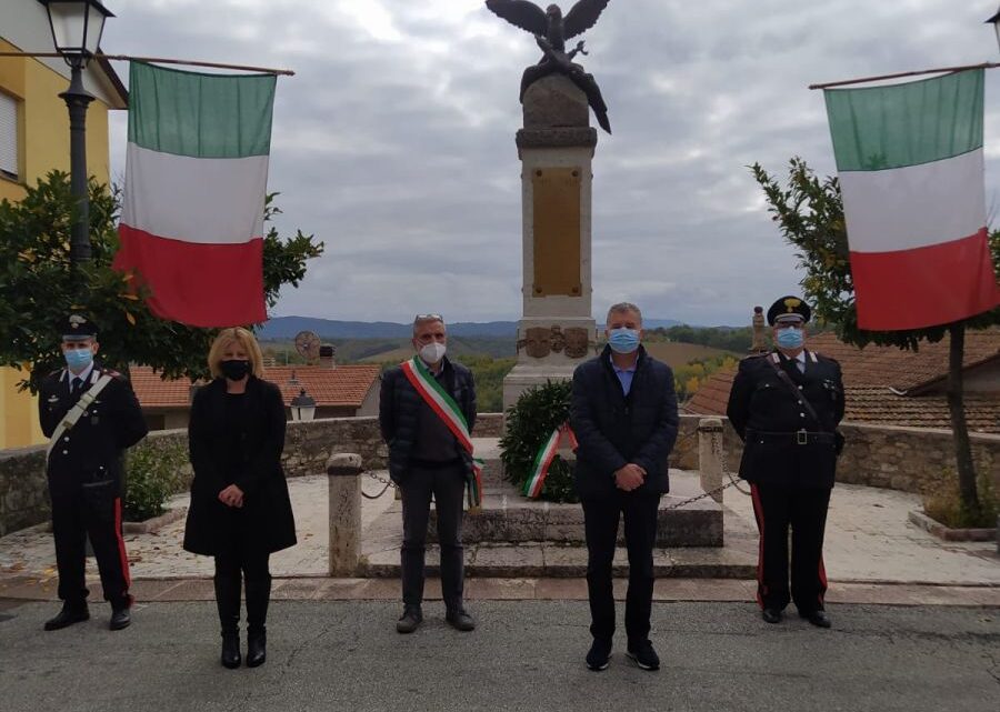 SAN VENANZO, CELEBRAZIONI RIDOTTE PER GIORNATA UNITÀ NAZIONALE E FORZE ARMATE
