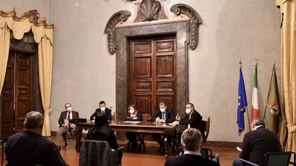 SANITÀ: A PALAZZO DONINI INCONTRO PROFICUO FRA PRESIDENTE TESEI, ASSESSORE COLETTO E SINDACATI