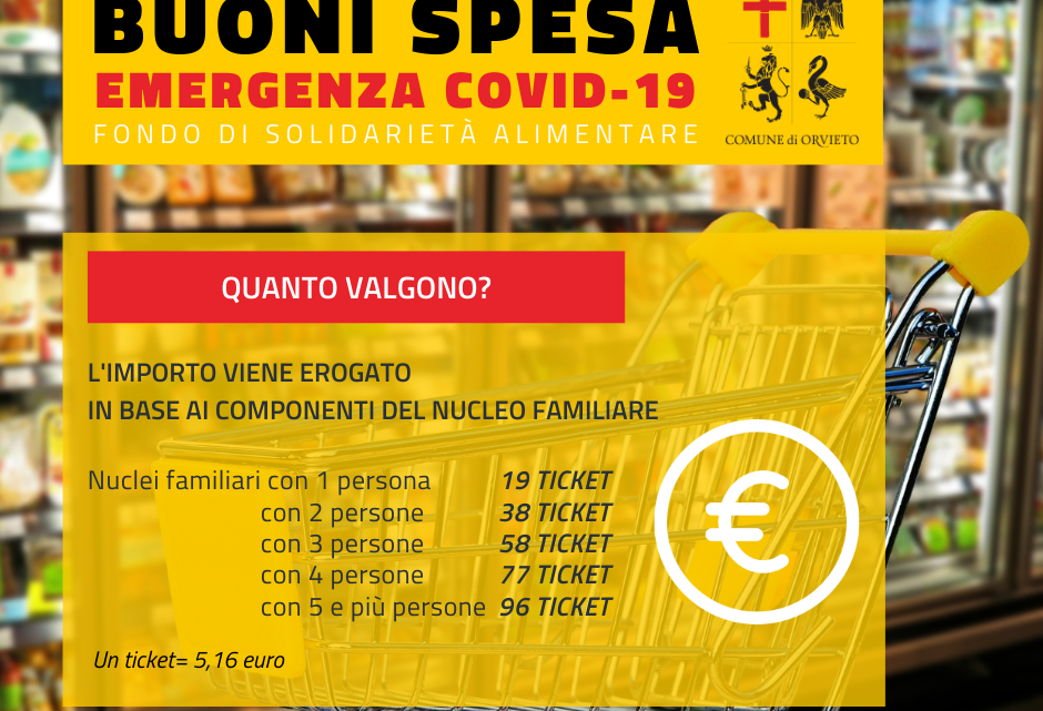 SAN VENANZO, PUBBLICATO BANDO PER ACCESSO FAMIGLIE A FONDI COVID-19