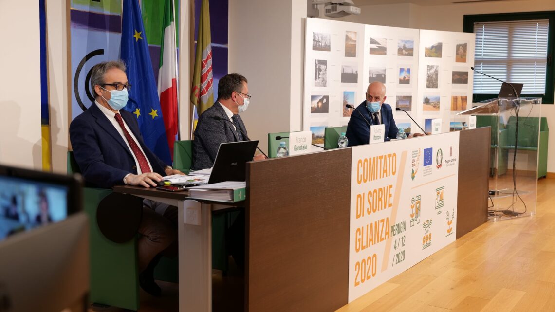 PSR UMBRIA 2014-2020, RIUNITO COMITATO DI SORVEGLIANZA. ASSESSORE MORRONI: “NONOSTANTE LA PANDEMIA RAGGIUNTI OBIETTIVI IMPORTANTI: 54% DI SPESA LIQUIDATA DELLA DOTAZIONE COMPLESSIVA E 100 MILIONI PAGATI SOLO QUEST’ANNO”