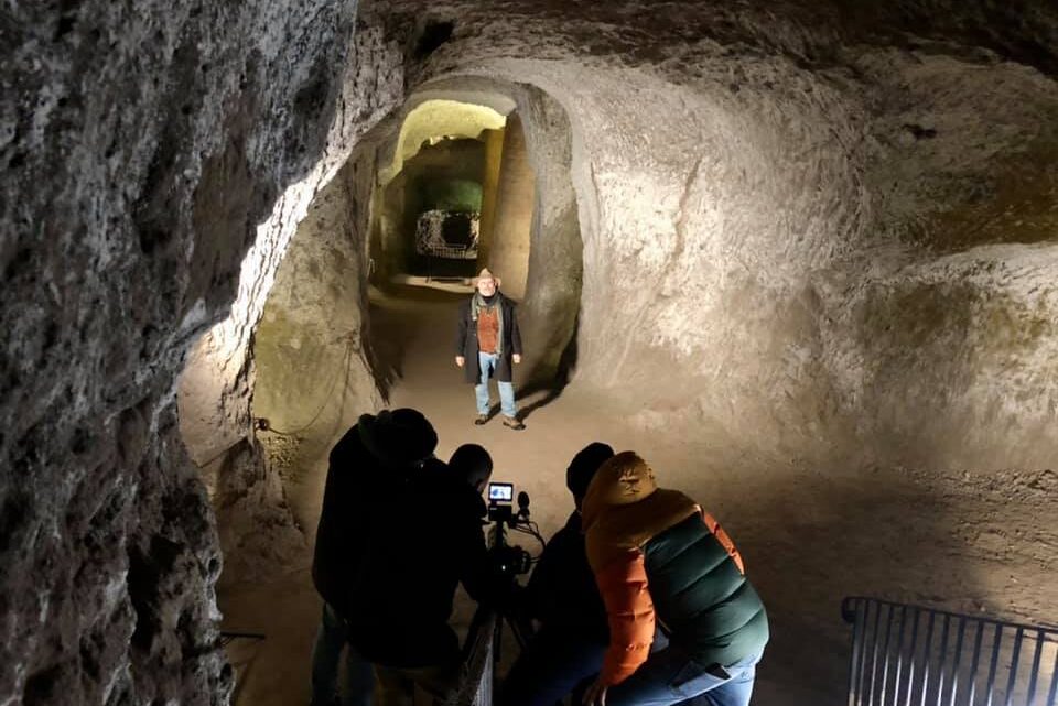 AD ORVIETO LE RIPRESE DELLA TRASMISSIONE “I VIAGGI DEL CUORE” DI RETE 4
