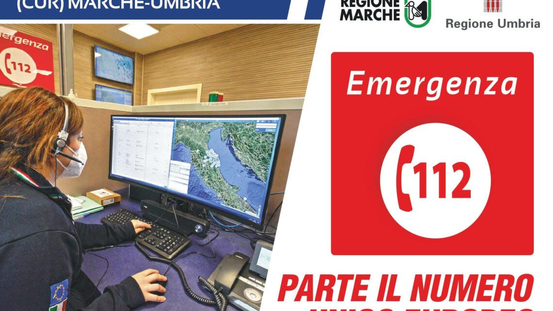 ATTIVO IL NUMERO UNICO DI EMERGENZA 112