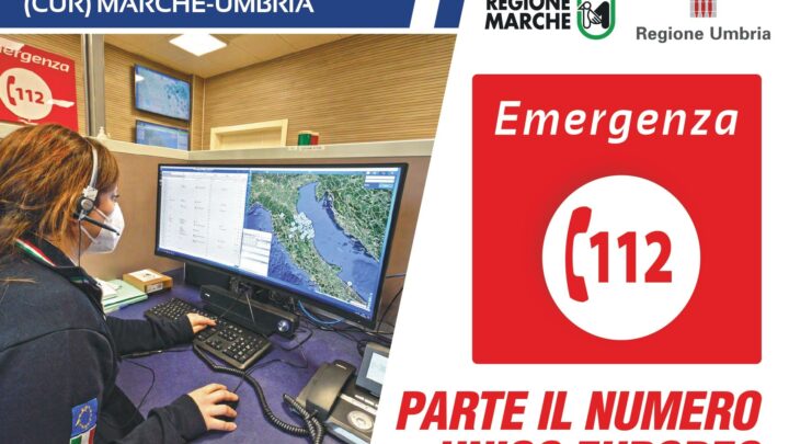 ATTIVO IL NUMERO UNICO DI EMERGENZA 112
