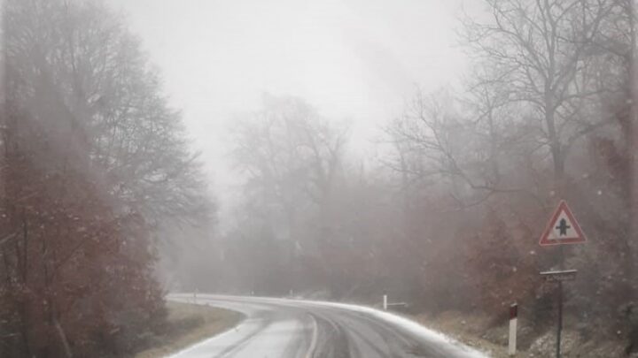 MALTEMPO, NEVICA SU ZONE COLLINARI ORVIETANO, ATTIVATI INTERVENTI PROVINCIA SU RETE VIARIA