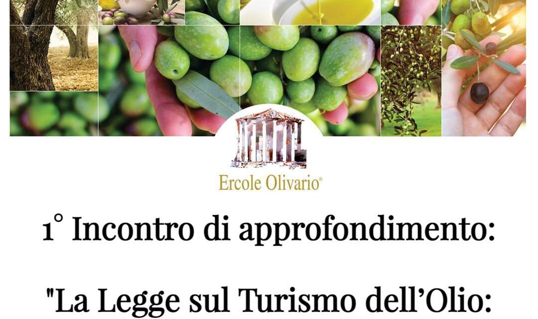 ERCOLE OLIVARIO 2021 – XXIX° EDIZIONE   AL VIA GLI INCONTRI DI APPROFONDIMENTO SUL TEMA DELL’OLIO, RISERVATI ALLE SOLE AZIENDE CHE HANNO ADERITO AL CONCORSO