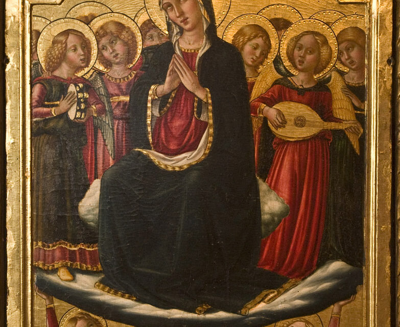 ALVIANO – RICOLLOCAZIONE DELLA PALA DELL’ALUNNO NELLA CHIESA PARROCCHIALE