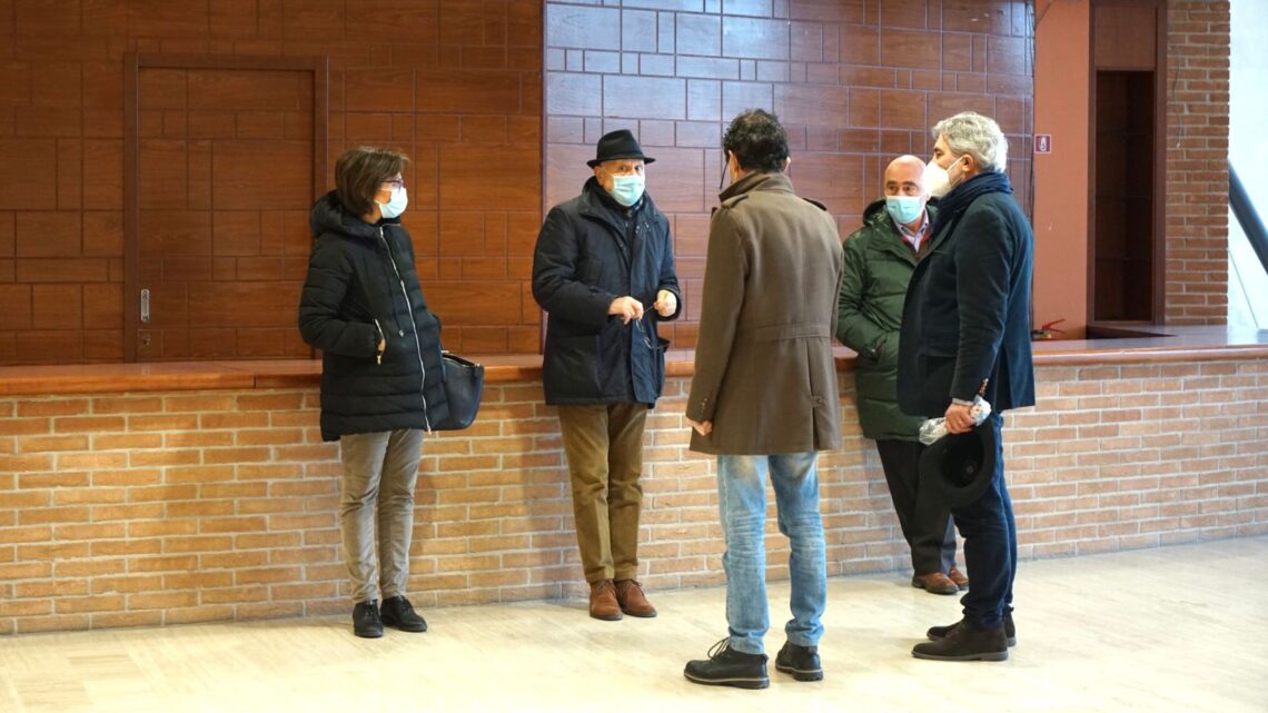 CAMPAGNA DI VACCINAZIONE ANTI COVID:  SOPRALLUOGO AL TEATRO LYRICK