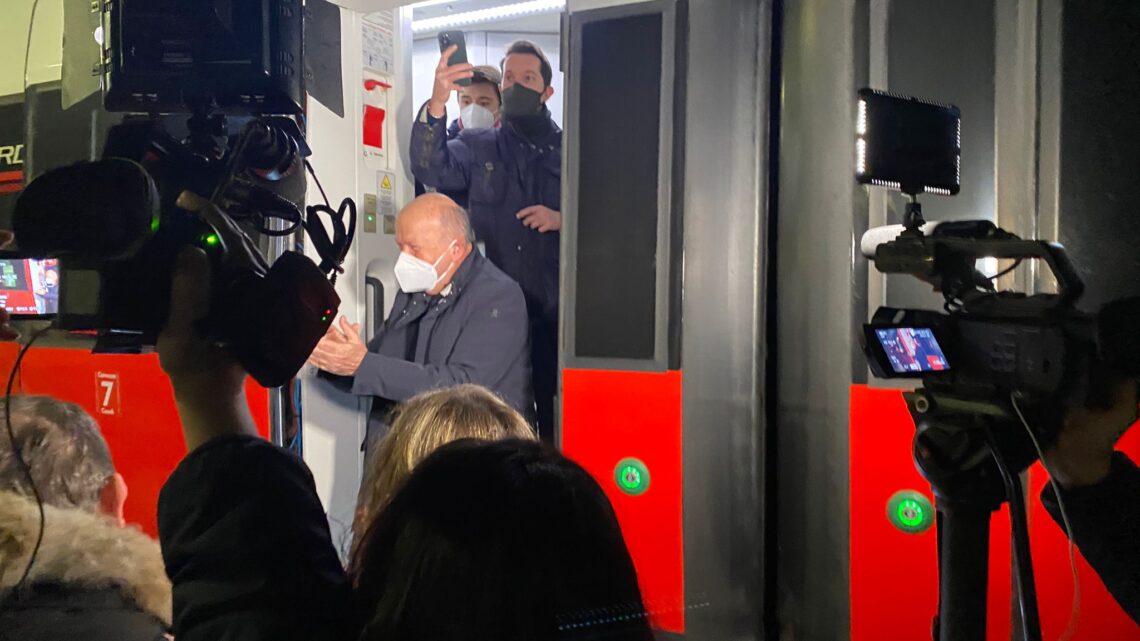 FRECCIAROSSA: PRIMA FERMATA A TERONTOLA DEL PERUGIA-MILANO. MELASECCHE “INAUGURAZIONE STORICA E PROFICUO INCONTRO CON LA TOSCANA”