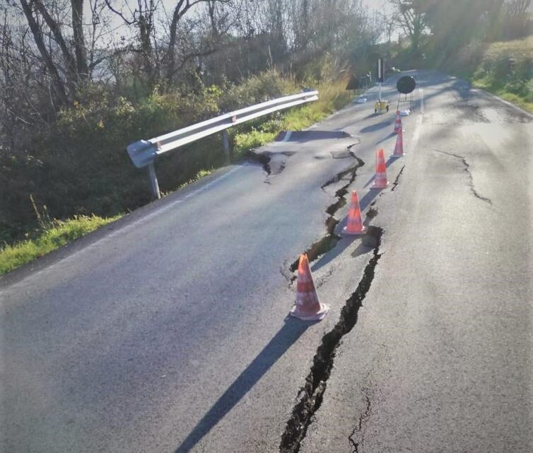 PROVINCIA, VIABILITÀ: CHIUSA PER FRANA SP 6 MAGLIANSABINA A CALVI DELL’UMBRIA