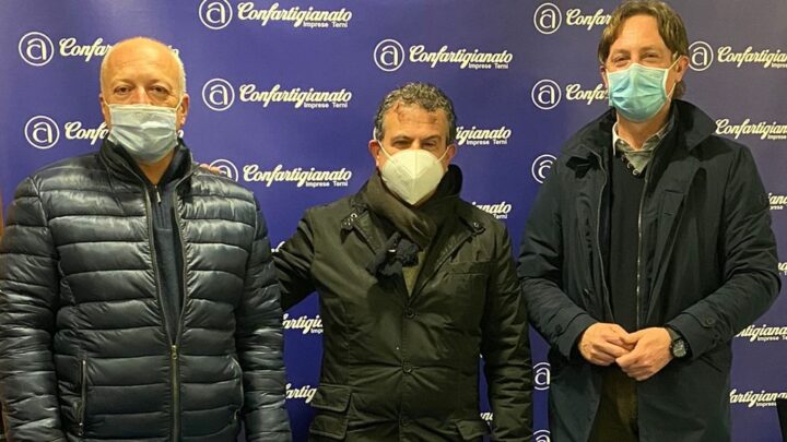 RINNOVO CARICHE IN CONFARTIGIANATO IMPRESE TERNI.  ELETTI PRESIDENTE E DIRETTIVO DELLA CATEGORIA  “PROFESSIONI E TERZIARIO”