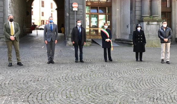 VISTA AD ORVIETO DEL NUOVO QUESTORE DI TERNI, BRUNO FAILLA