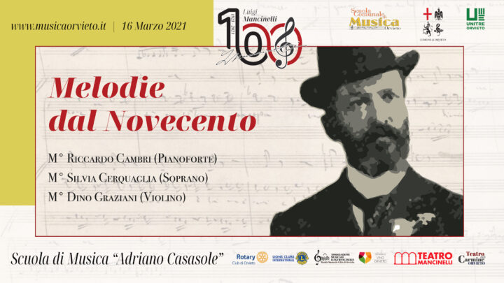 SAN GIUSEPPE PATRONO DI ORVIETO: ON LINE GLI EVENTI MUSICALI DELLA SCUOLA COMUNALE DI MUSICA “ADRIANO CASASOLE”