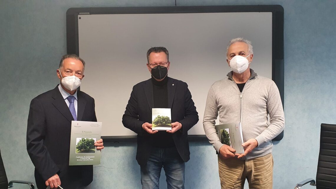 COLTIVAZIONE DEL NOCCIOLO, PRESENTATO VOLUME EDITO DALLA REGIONE; MORRONI: STRUMENTO PER LO SVILUPPO DELLA NUOVA FILIERA, VALIDA RISORSA PER L’UMBRIA 