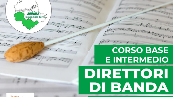 NUOVO CORSO PER DIRETTORI DI BANDA, ULTIMA SETTIMANA PER LE ISCRIZIONI