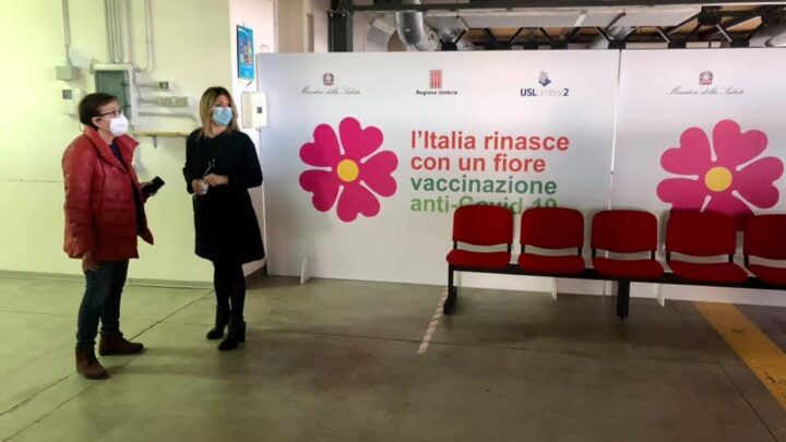 HUB VACCINALE DI ORVIETO TORNA A BARDANO NEI NUOVI LOCALI IN VIA DEI VASARI N. 11, IN PROSSIMITÀ SERVIZI SERD E CSM DELLA USL UMBRIA 2