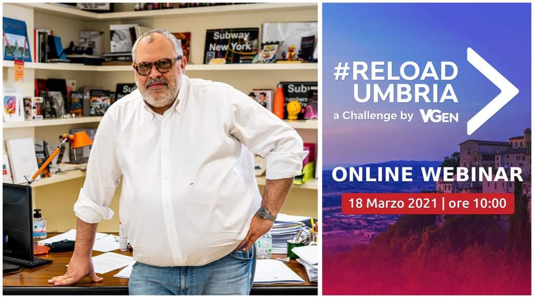 GRANDE SUCCESSO DEL LANCIO DELLA CHALLENGE #RELOAD UMBRIA: REGIONE UMBRIA E SVILUPPUMBRIA METTONO I GIOVANI AL CENTRO DELL’INNOVAZIONE PER IL RILANCIO DELLA COMPETITIVITÀ DEL TERRITORIO
