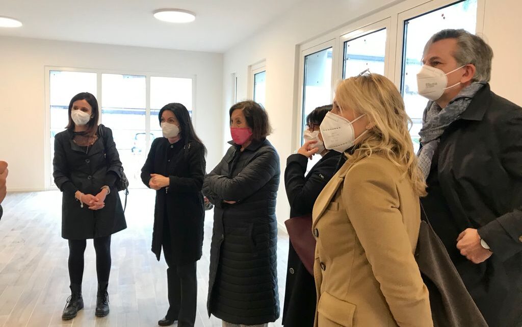 SOPRALLUOGO NEL CANTIERE  DEL PRIMO ASILO NIDO COMUNALE