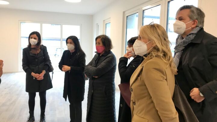 SOPRALLUOGO NEL CANTIERE  DEL PRIMO ASILO NIDO COMUNALE