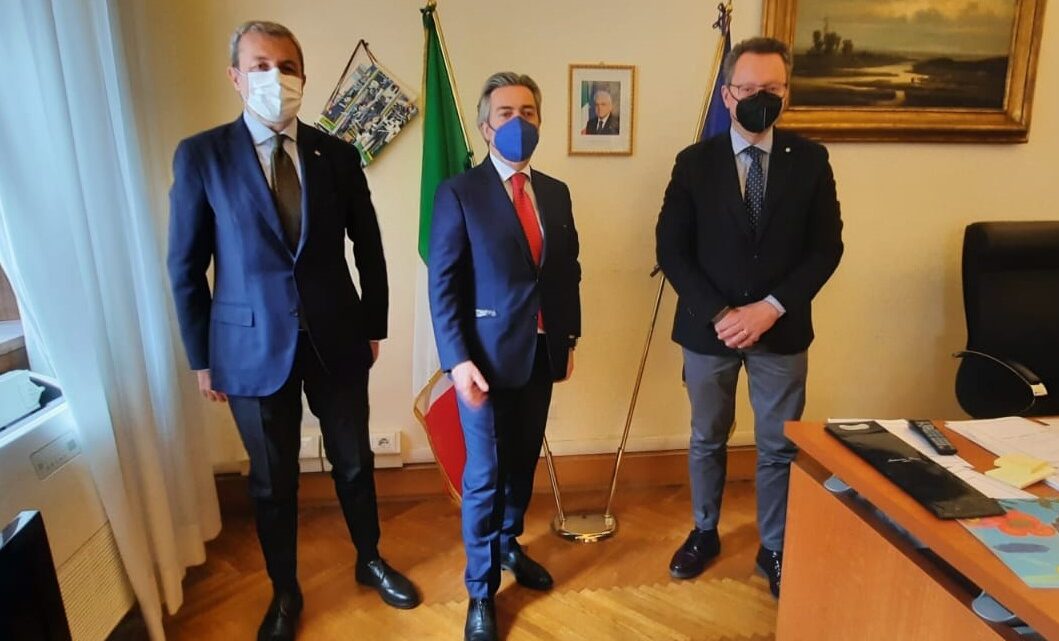 INCONTRO ASSESSORE MORRONI CON SOTTOSEGRETARIO AGRICOLTURA BATTISTONI, L’UMBRIA AL CENTRO DELL’INTERESSE PER LA RIPRESA E LO SVILUPPO DELLE POLITICHE AGRICOLE E AGROALIMENTARI